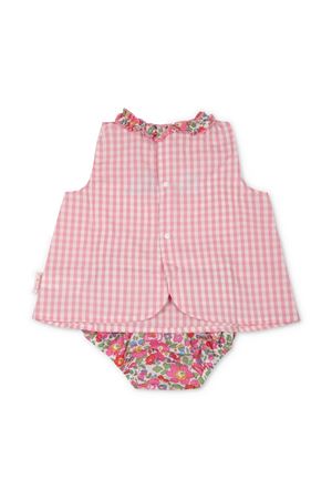 abito in cotone rosa SAINT BARTH KIDS | ABB000204725H